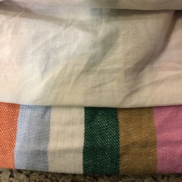 J Crew Striped Skirt Womens 12 Used - Picture 6 of 16